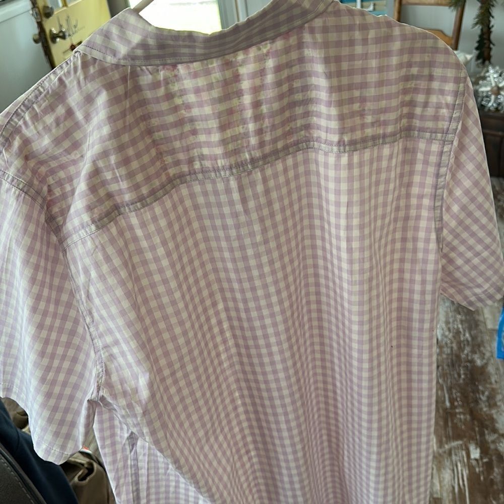 Mens Matilda Jane Enchanted Easter Brunch Checked Shirt Size L Large NWT - Picture 6 of 7